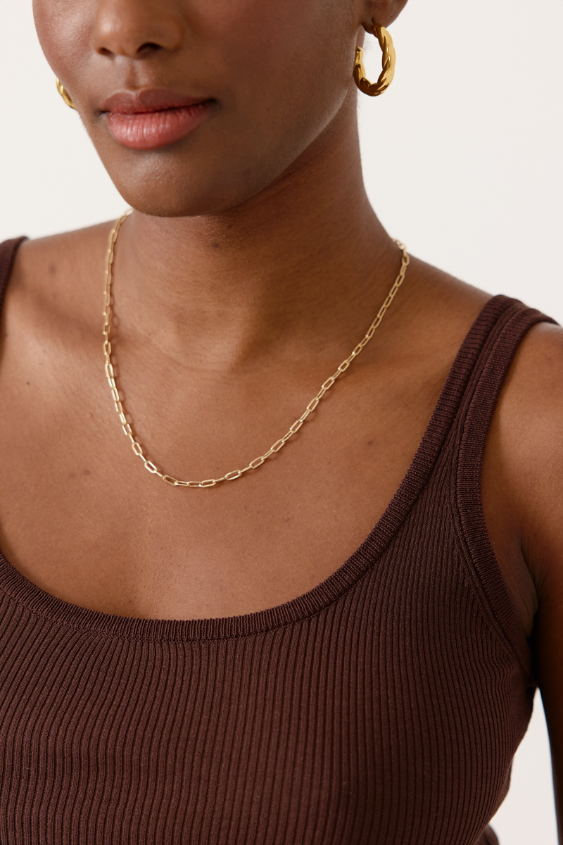 TOP CLEZIANE COLOR MARRÓN 3